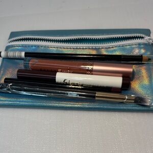 Belle Beauty Makeup Set with Ipsy Holographic Pouch NWT